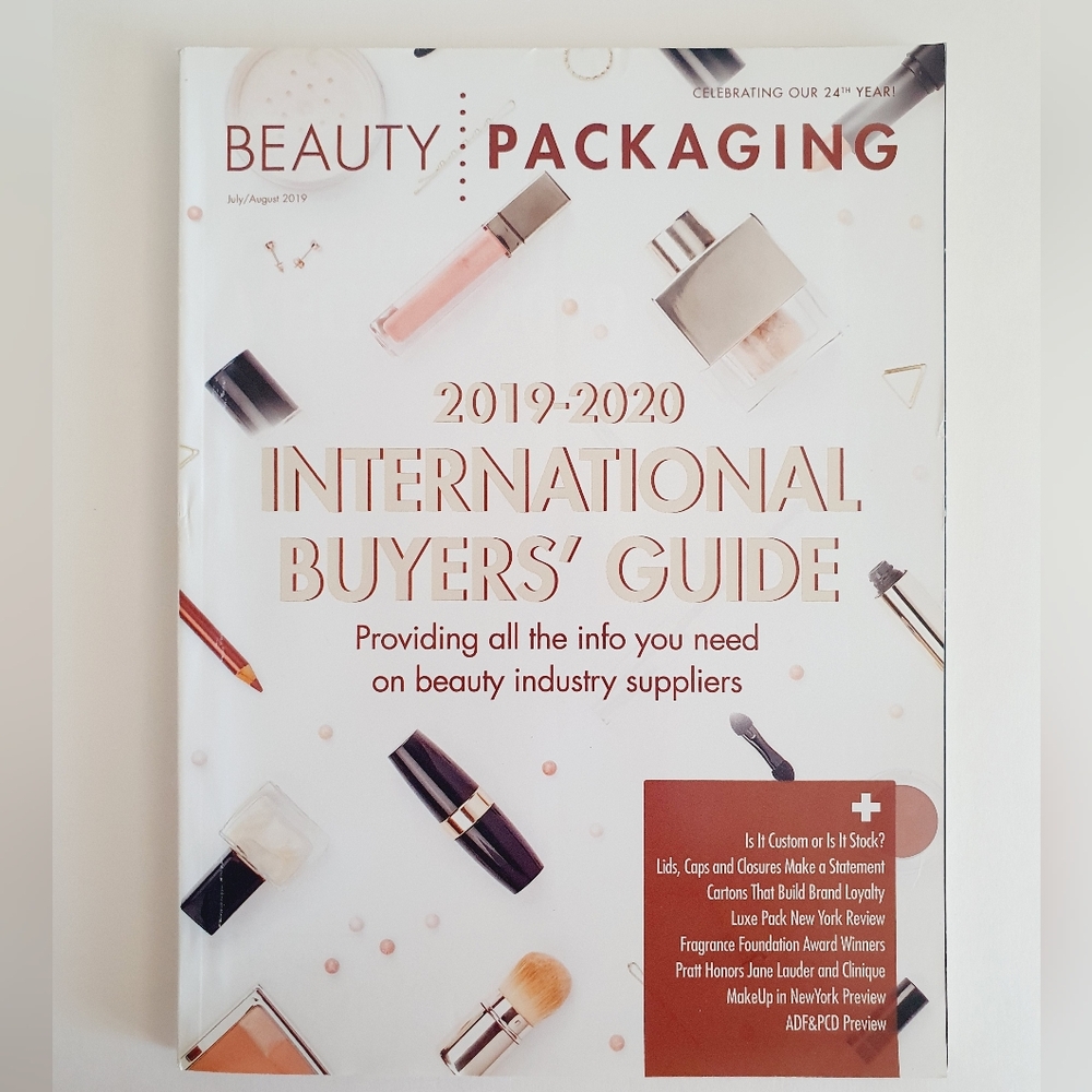 Beauty Packaging Magazine July/August, 2019 - International Buyer's Guide
